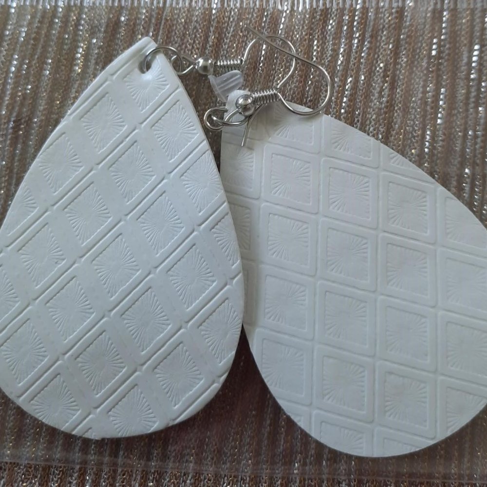 Large Teardrop Shaped Earrings assorted colors